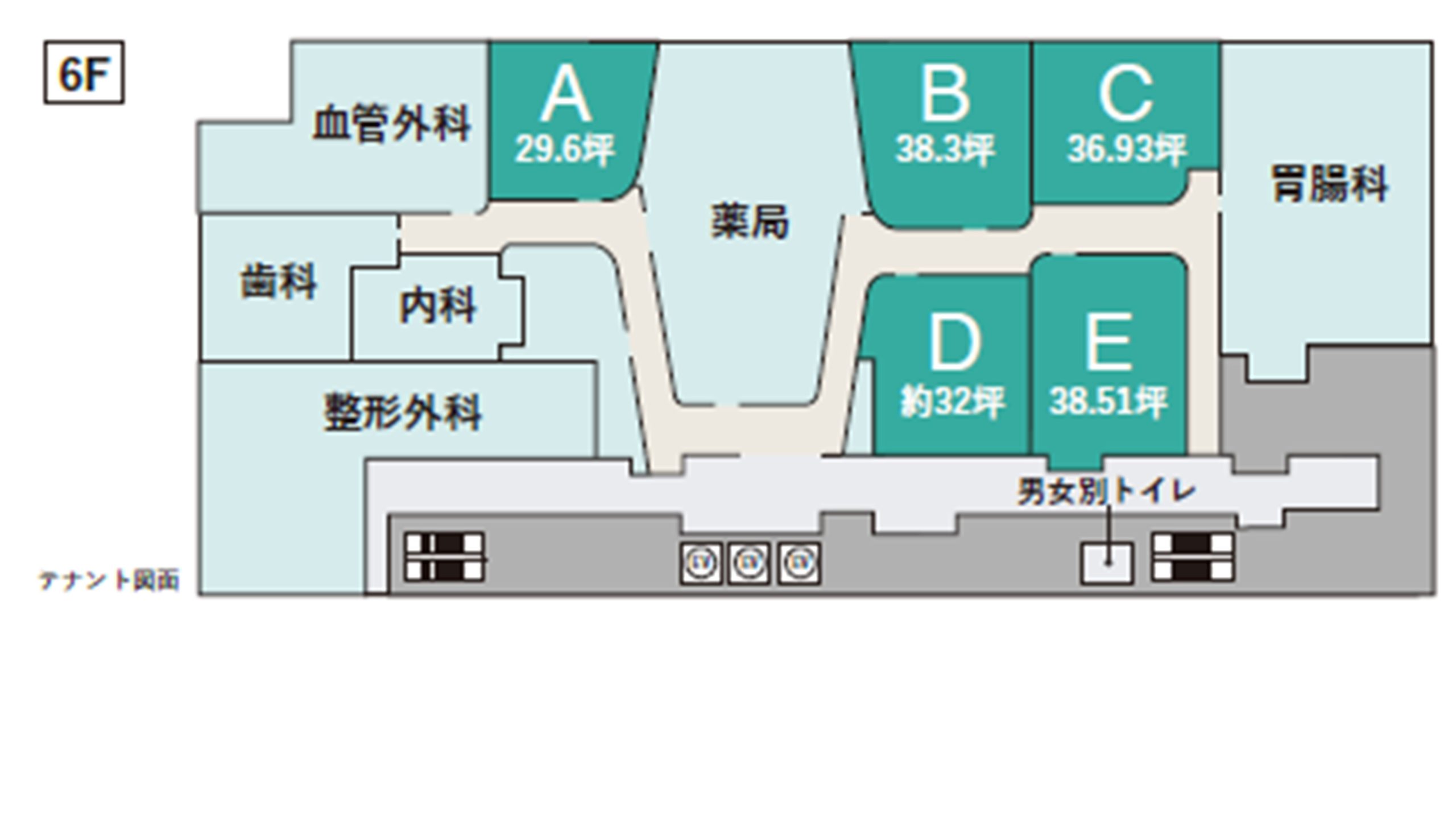 000057　川越駅西口から徒歩１分の医療モール！！