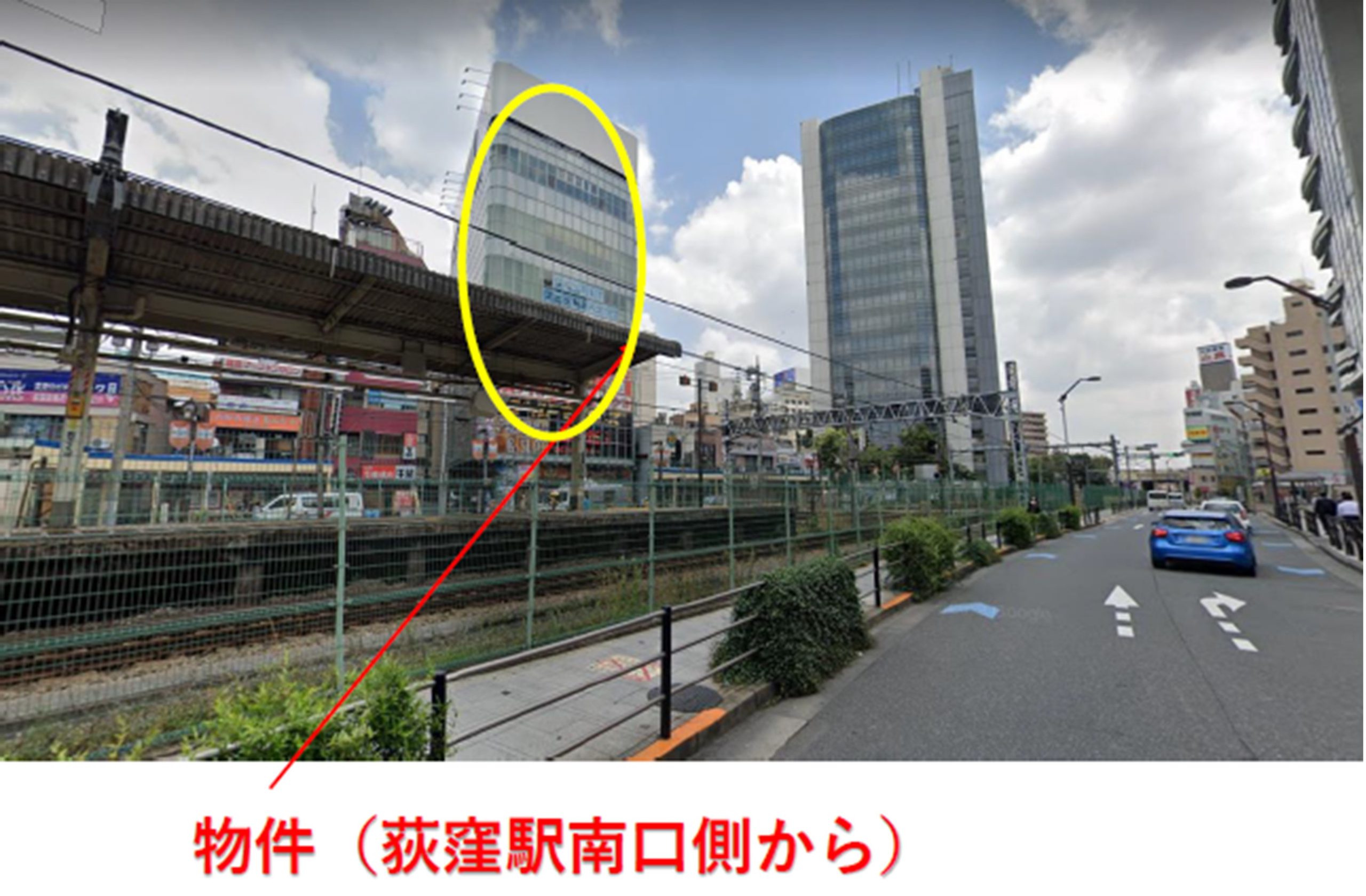 000053　『荻窪駅』から徒歩１分！視認性良好の１階テナント！！