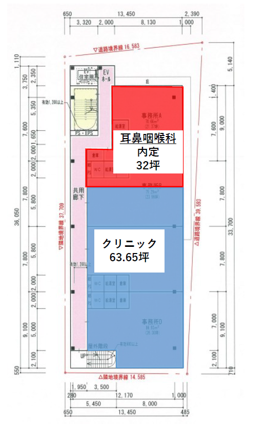 000238  【計画物件】香里園駅（大阪府）／新築テナント（2～4階）