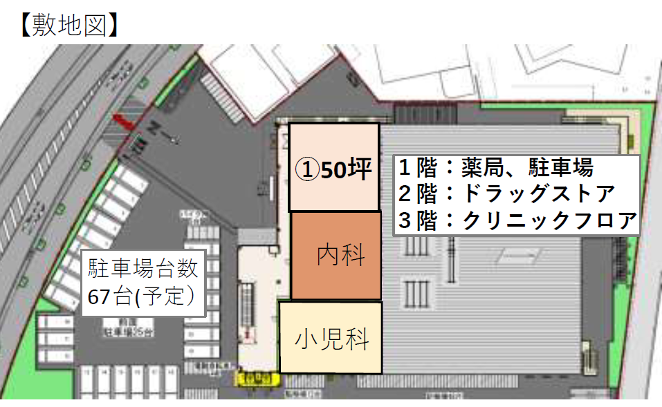 000243  千葉県流山市／「流山セントラルパーク駅」徒歩1分！医療モール