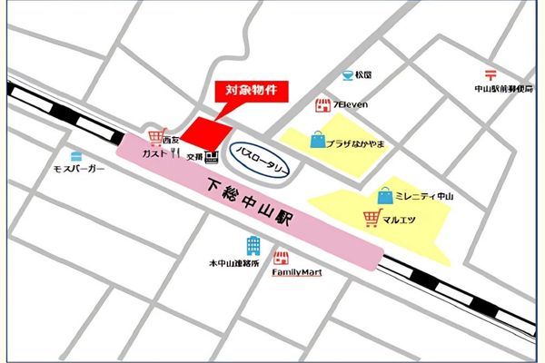 000328 【下総中山駅】中山メディカルブリッジ／駅徒歩１分！
