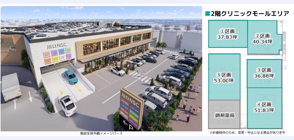 000350　【東浦和エリア】(仮)川口NSC医療モール／新規商業施設内