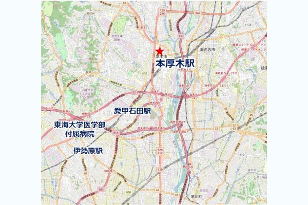 000349　【小田急線】（仮）本厚⽊医療モール／本厚⽊駅徒歩2分