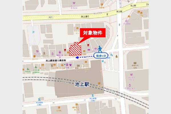 000357　大田区池上6丁目医療モール計画／「池上」駅 徒歩１分