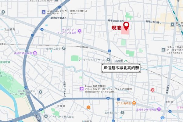 000368【高崎市飯塚】クスリのアオキ飯塚店／JR北高崎駅から400ｍ