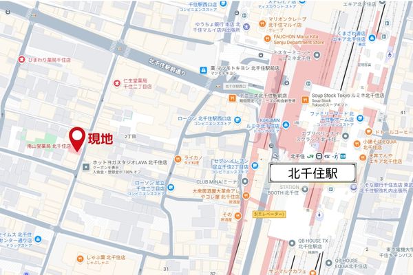 000402　【駅徒歩3分】北千住駅前医療モール／商店街中盛業物件！