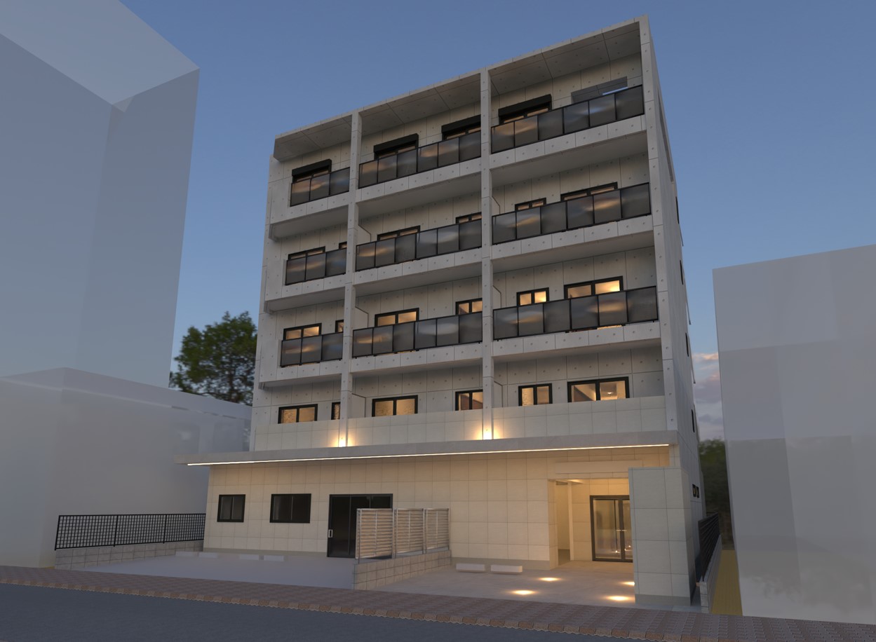 000405　【大阪市城東区】新築・1F路面テナント／京阪本線「関目駅」徒歩7分