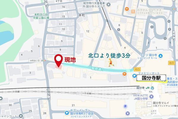000412 【駅徒歩3分】国分寺市本町4丁目医療モール計画／JR「国分寺」駅